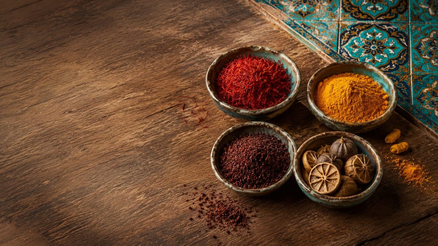 تصویر دستهبندی ادویه و چاشنی ختن